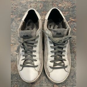 P448 John Glitter Leather Sneaker
